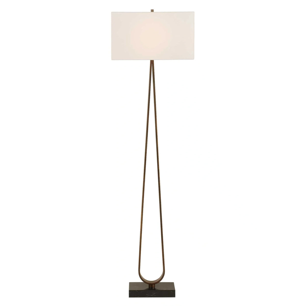 Minimalist Bronze Floor Lamp