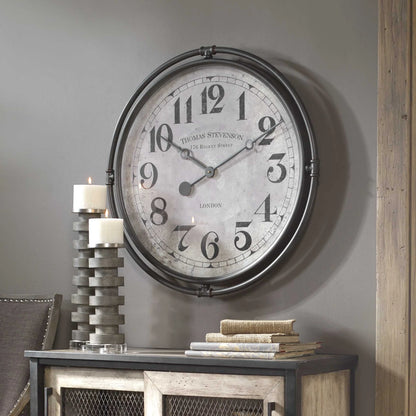 Industrial Wall Clock