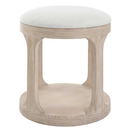 Oak Ottoman