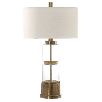Glass Column Lamp