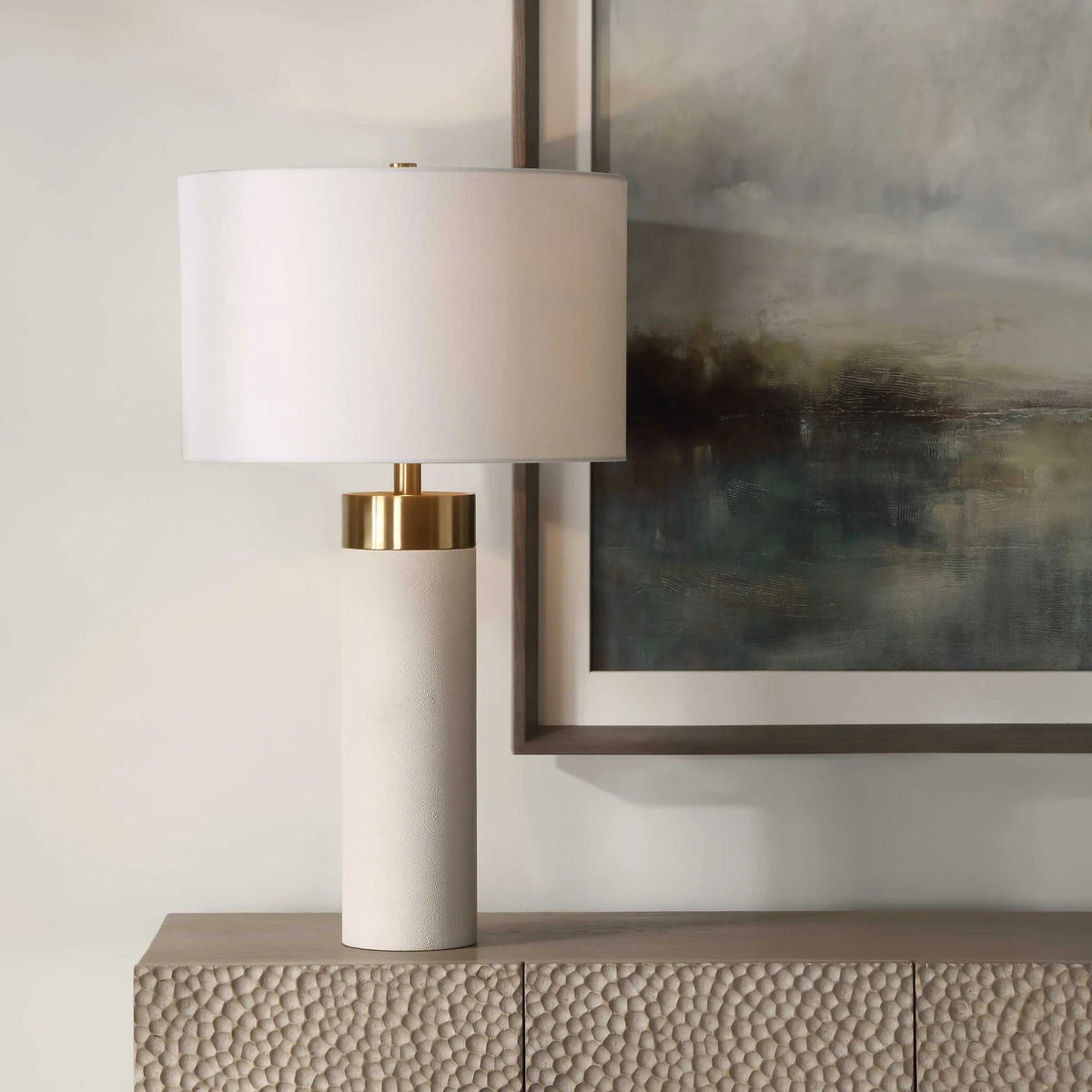 White Table Lamp