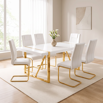 7-Piece Dining Set styled in dining room