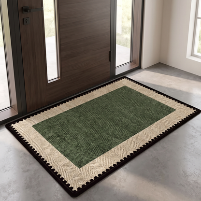 Nordic Soft Pile Non-Slip Door Mat at entryway