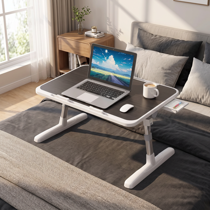 Folding Bed Desk and Laptop Table on bed