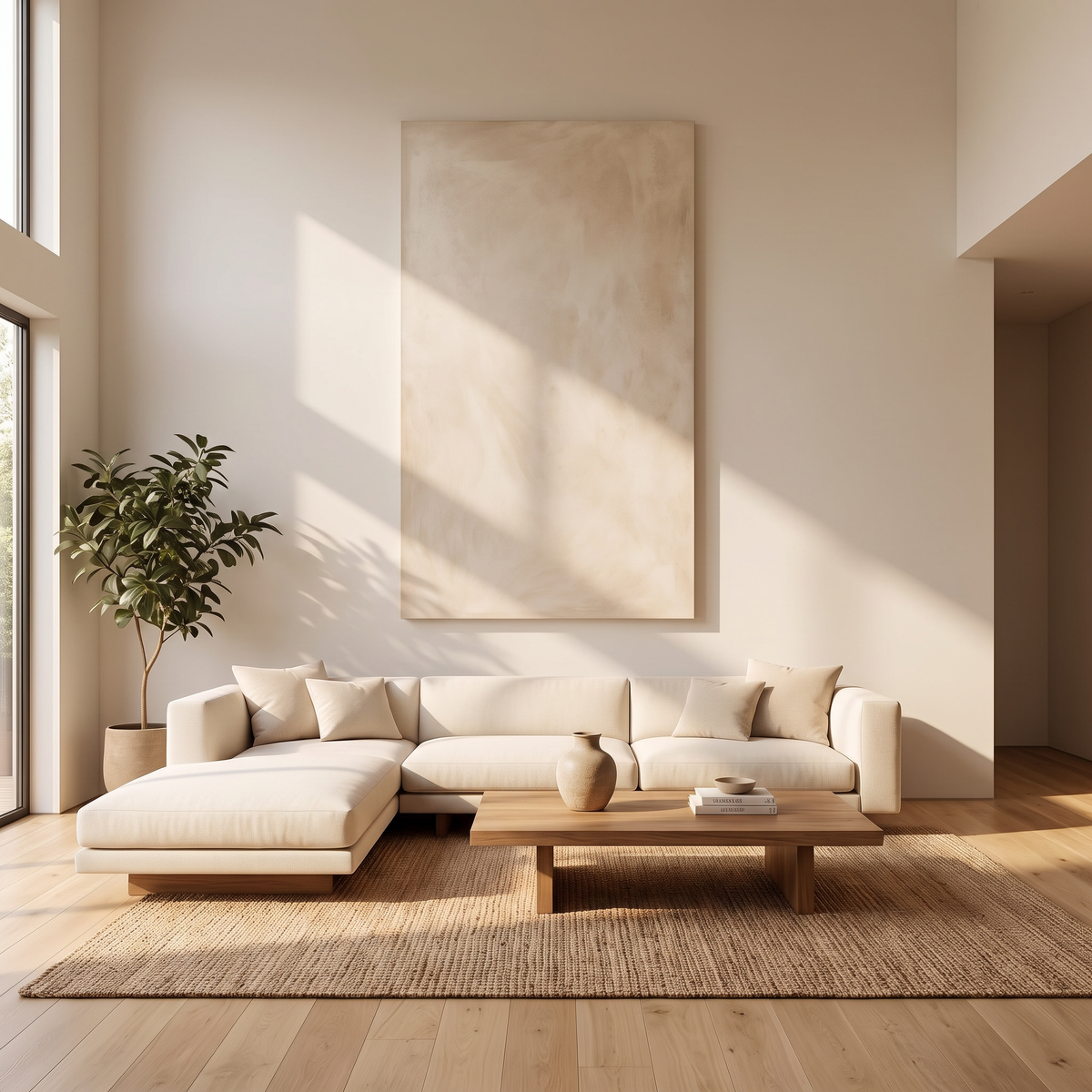 Lux Oversized Custom Canvas Wall Art, 22 x 44 in