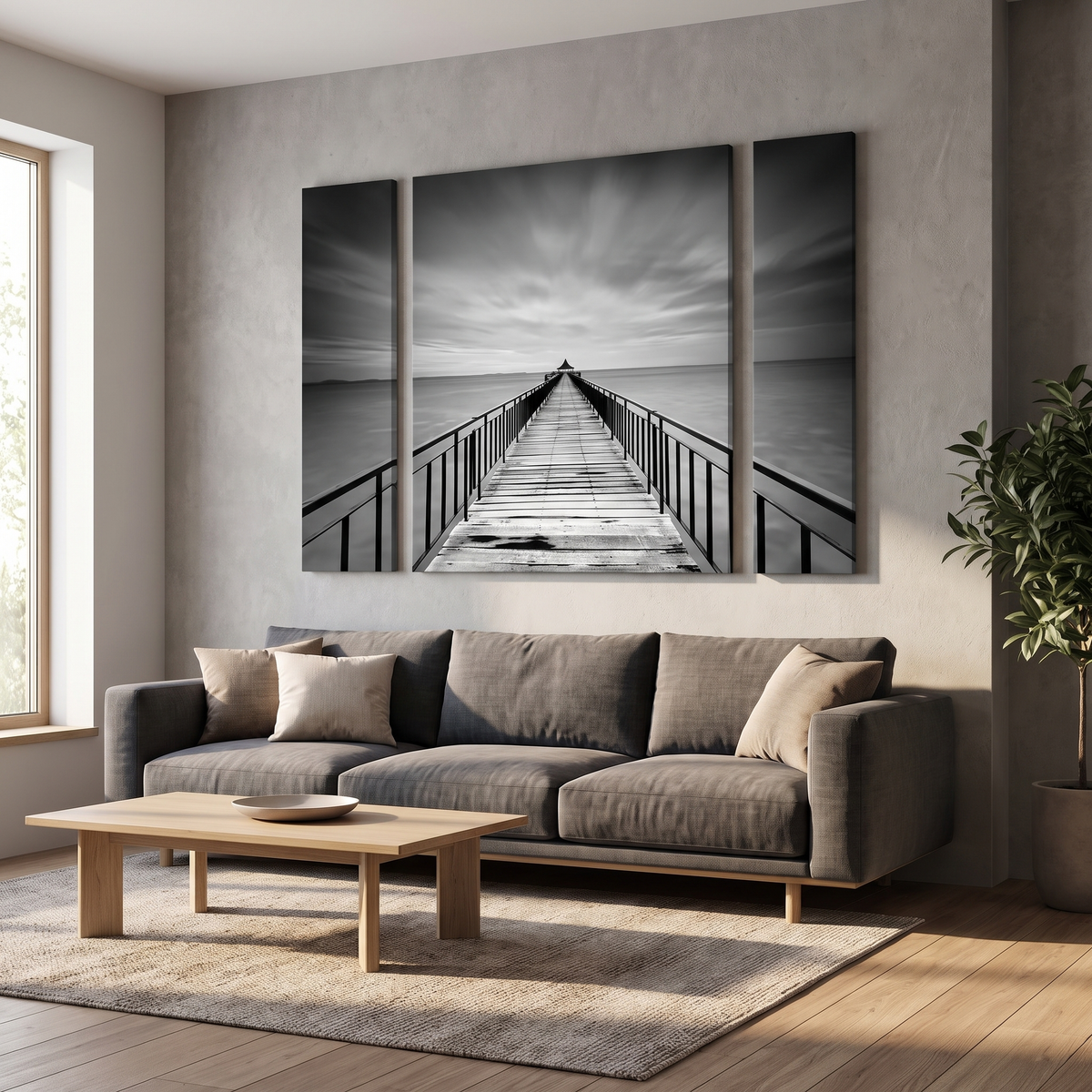 Withstand Multi-Panel Canvas Wall Art