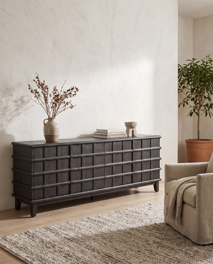 Ascot Elegant Credenza Storage Cabinet