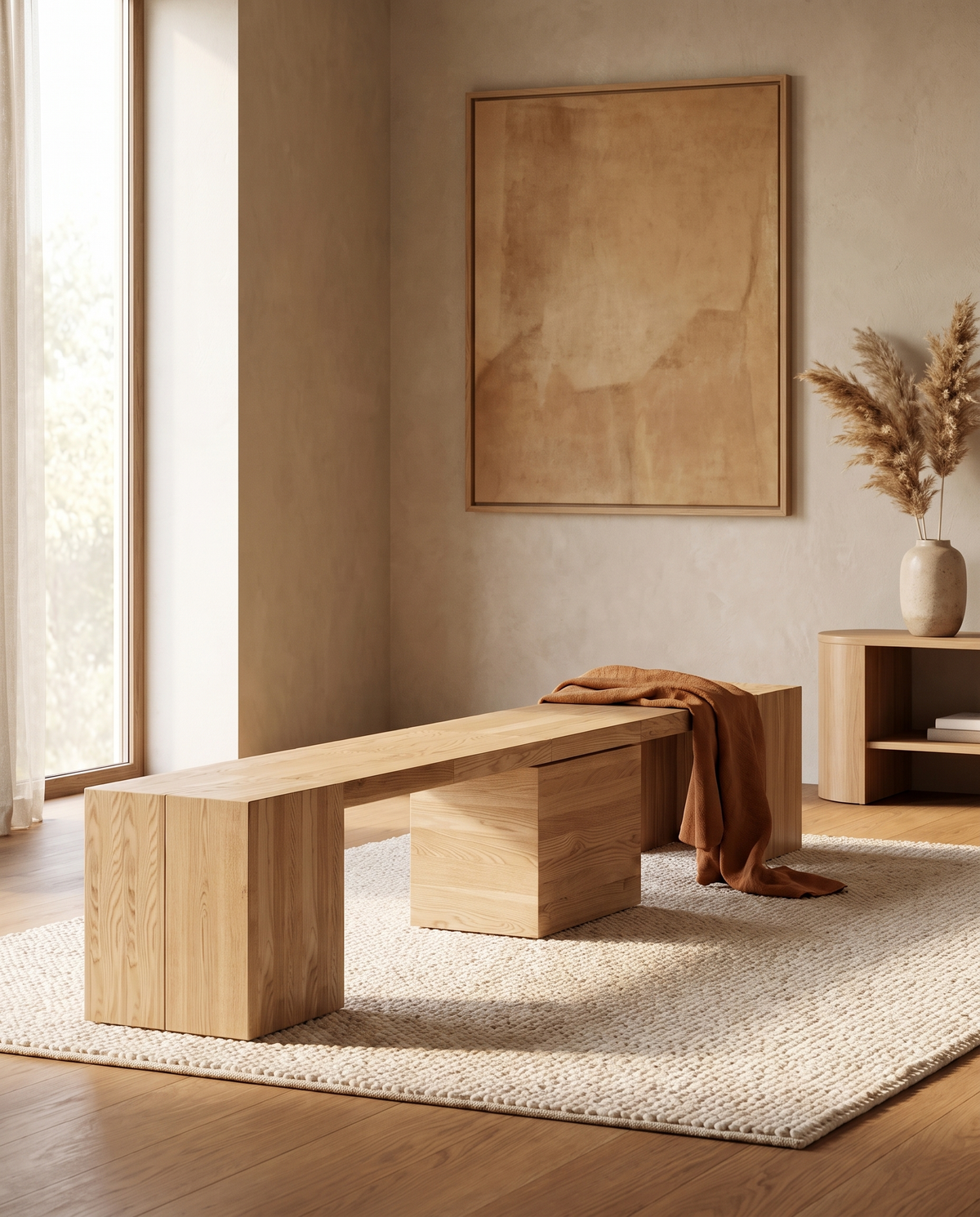 Cassis Extendable Bench – Stylish, Versatile Seating for Any Space