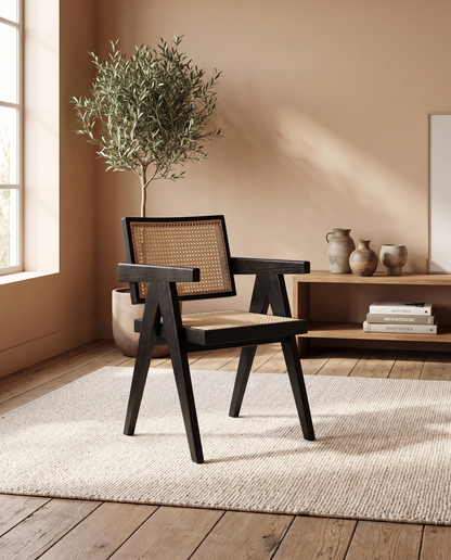 Chandigarh Rattan Armchair | FINAL SALE