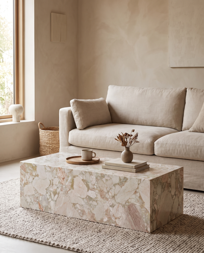Elegant Plinth Coffee Table