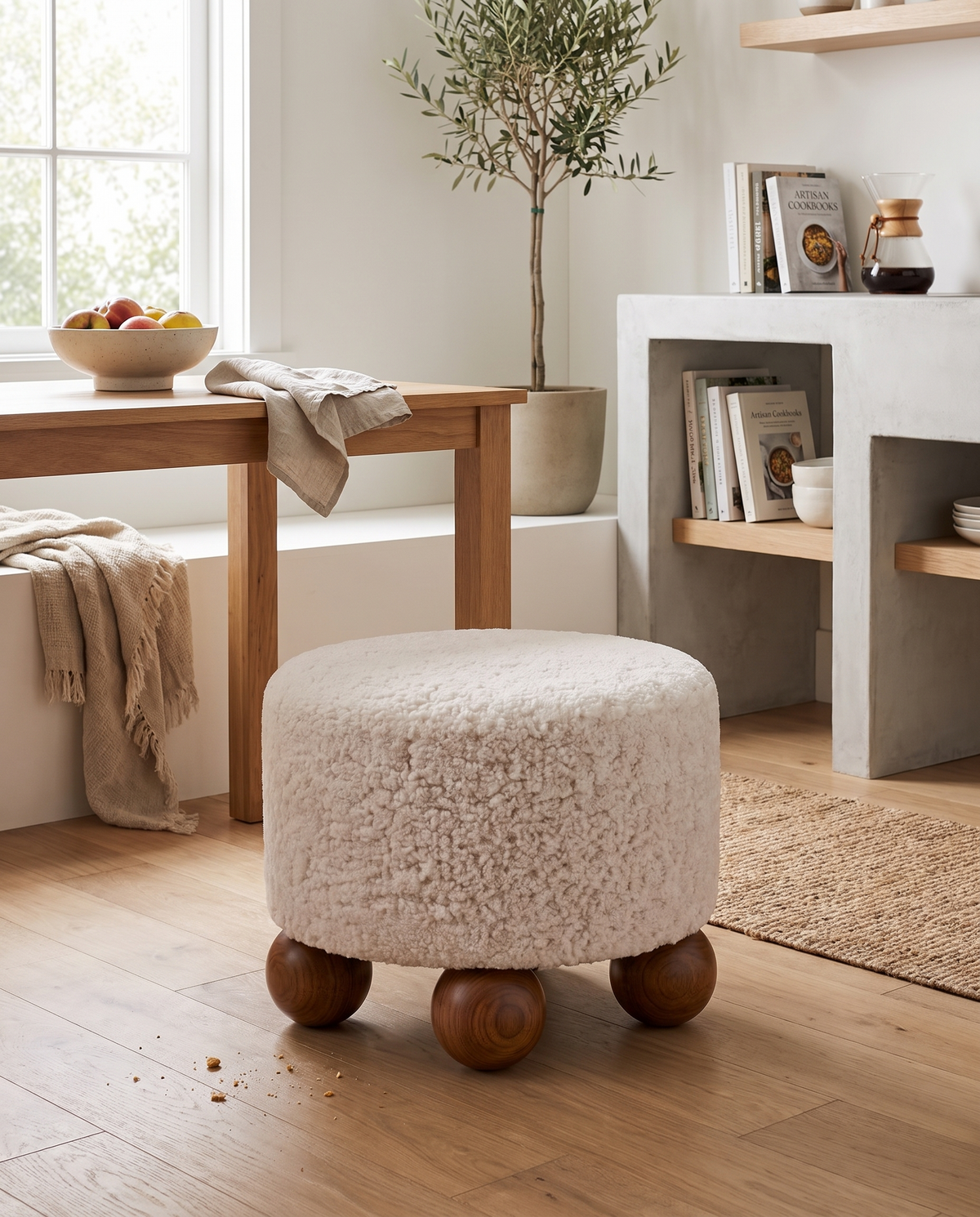 Luno Ottoman Stool – Stylish, Versatile & Comfortable Seating