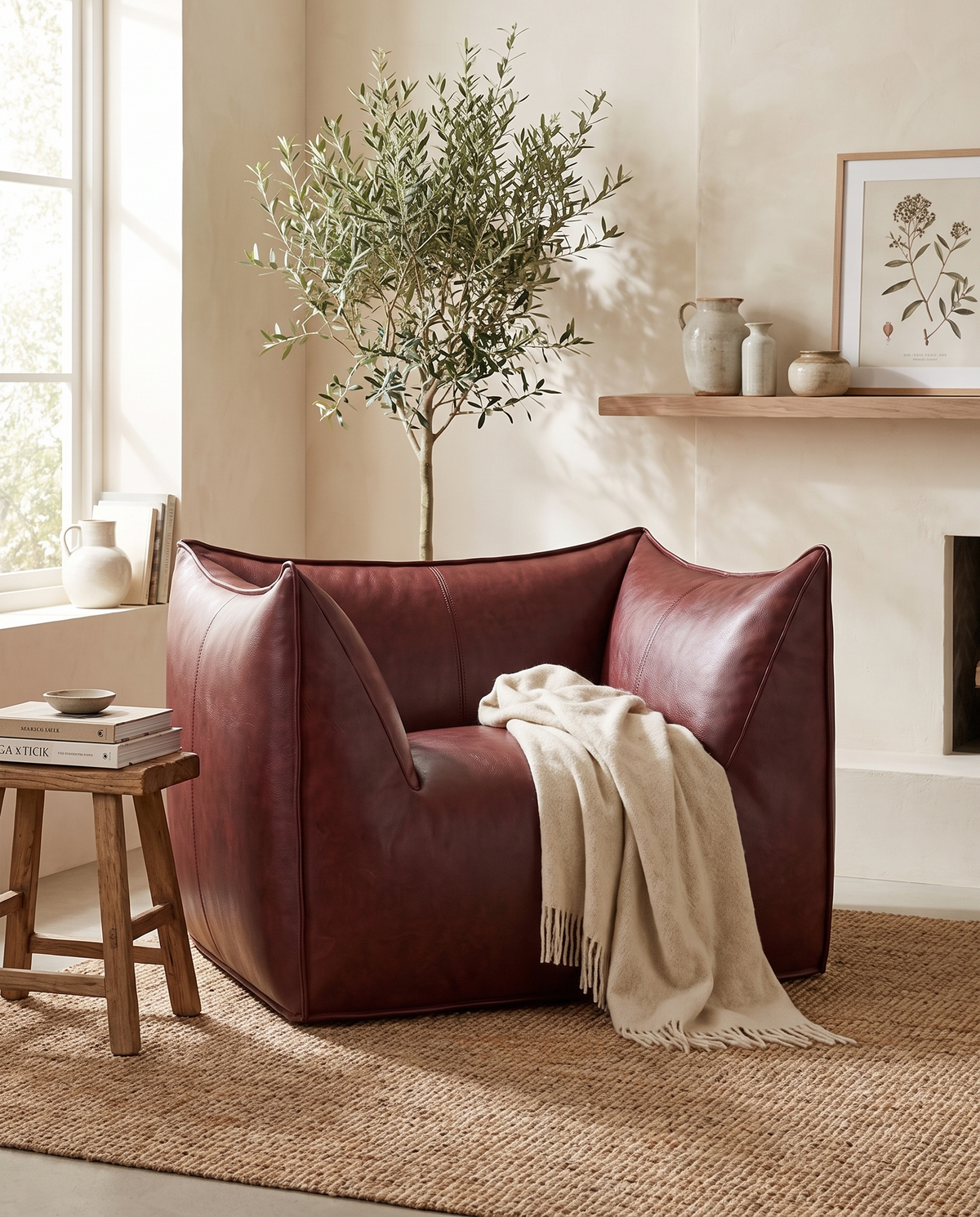 Mario Bellini Bambole Lounge Chair – Iconic Italian Design & Plush Comfort