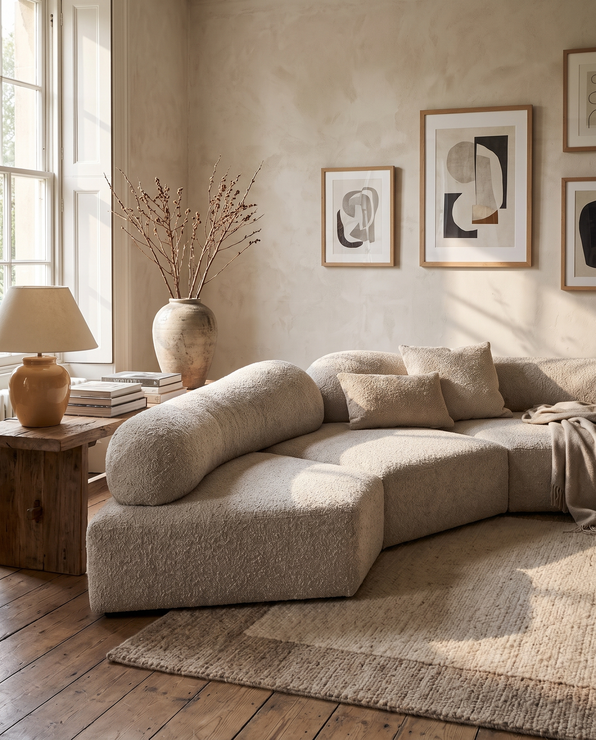 On the Rocks Sofa, Right Corner