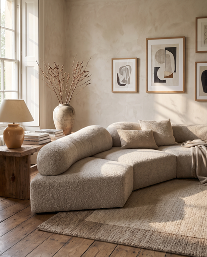 On the Rocks Sofa, Right Corner