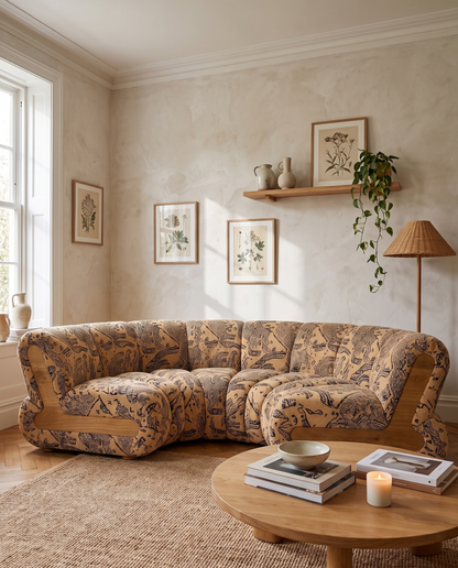 River Sectional, Crescent