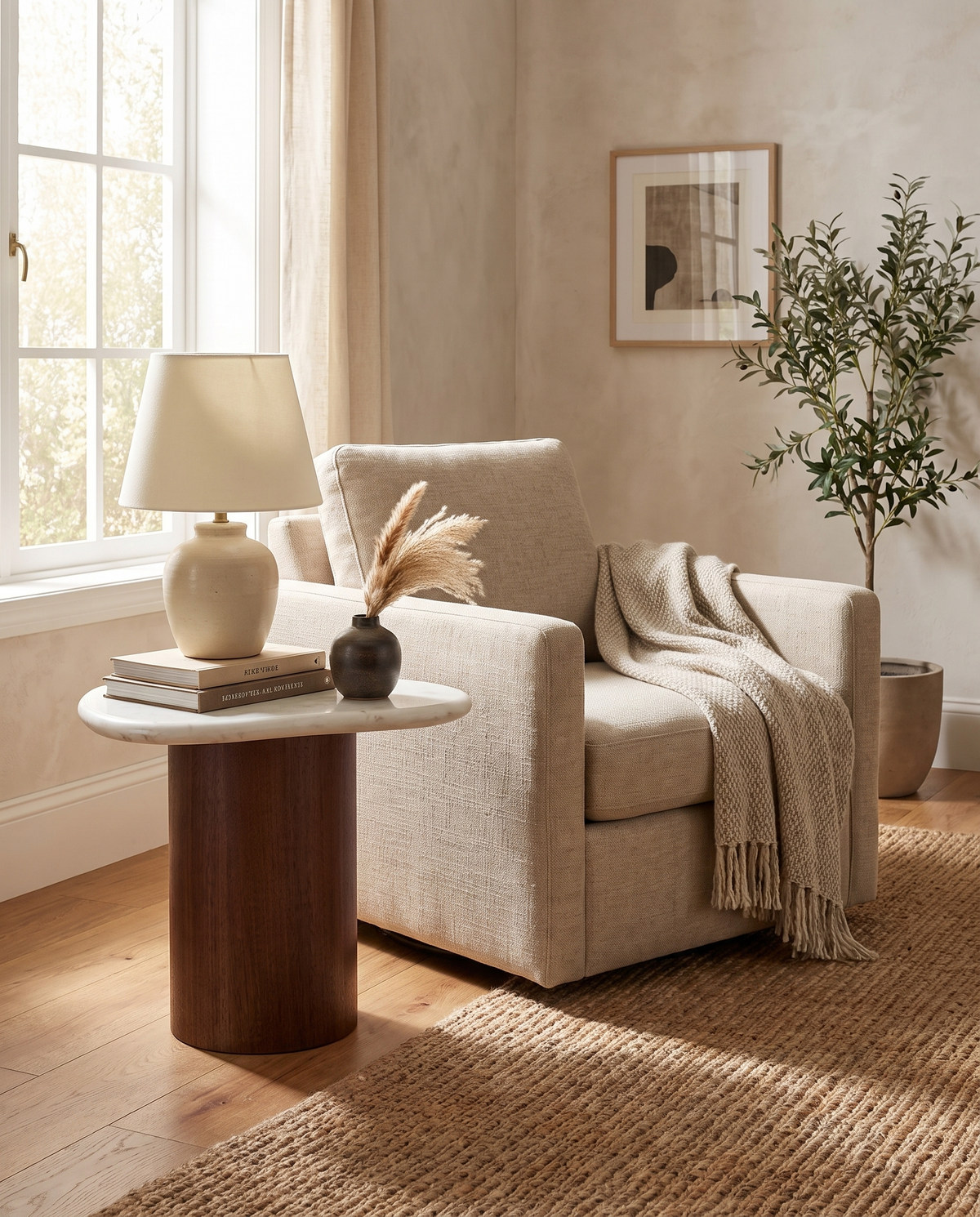 Roccia Accent Side Table | Final Sale