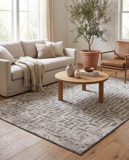 Rome Khaki - Beige Rug