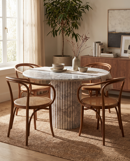Saturn Round Dining Table, 47in | FINAL SALE