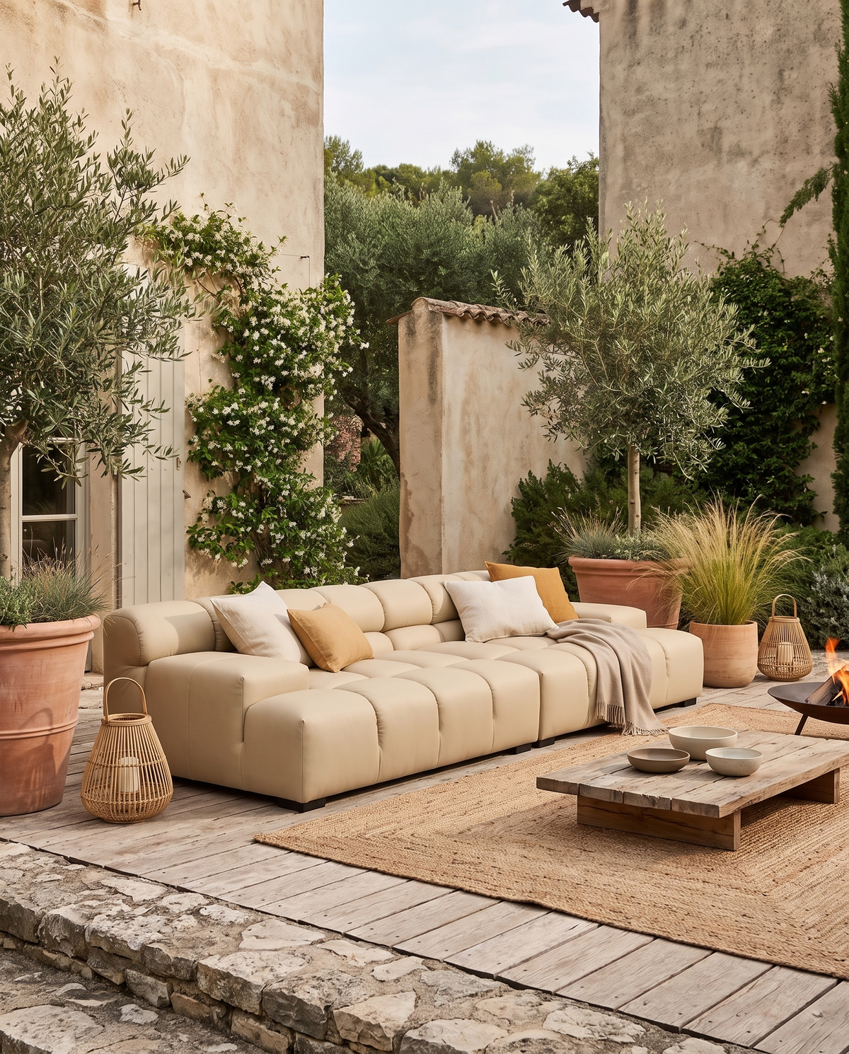 Tufty Outdoor Sectional Sofa – Extra-Deep Comfort | FINAL SALE