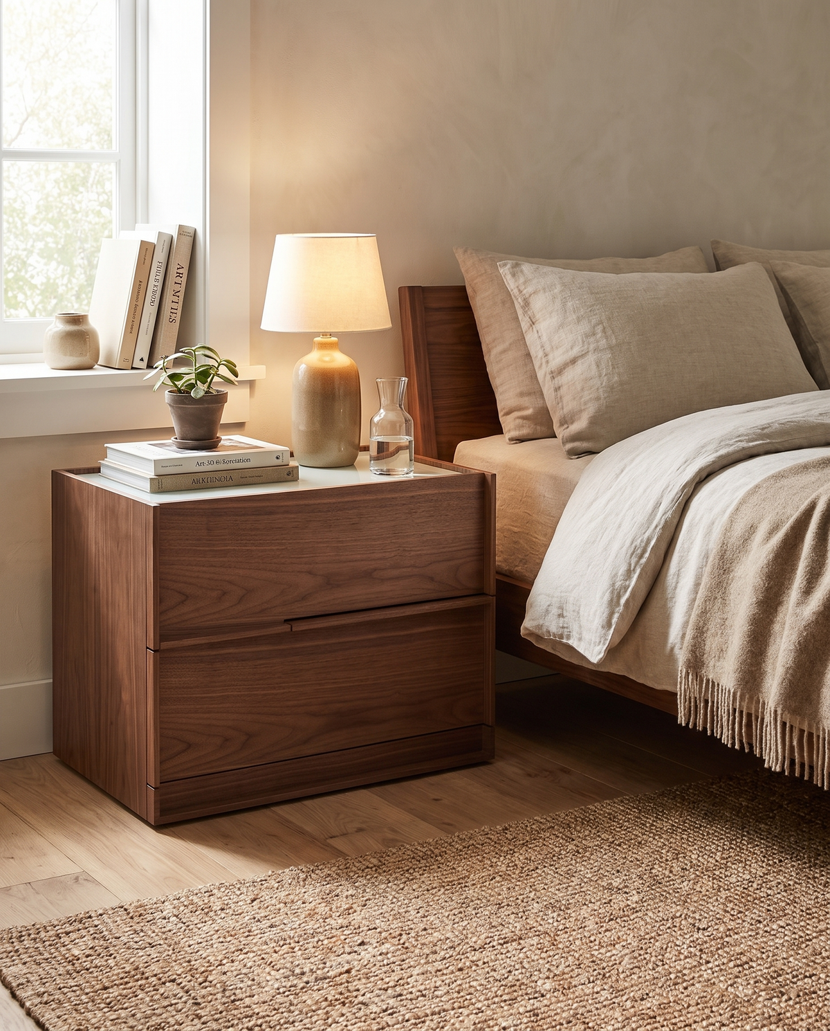 Vienna Nightstand | Elegant Bedroom Storage | FINAL SALE