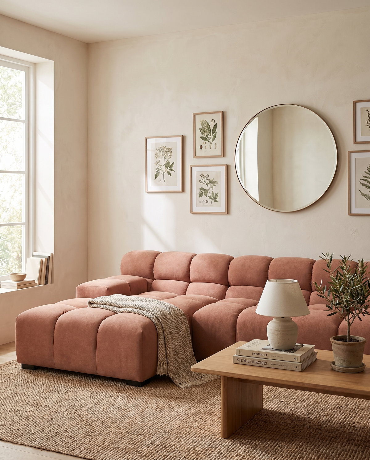 Tufty Sectional, Small, Left Chaise | FINAL SALE