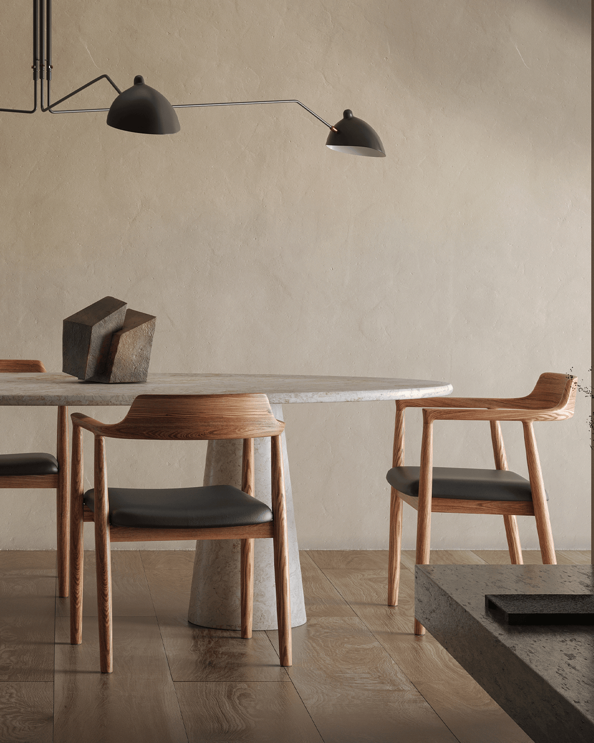 Astora Elegant Oval Dining Table | FINAL SALE