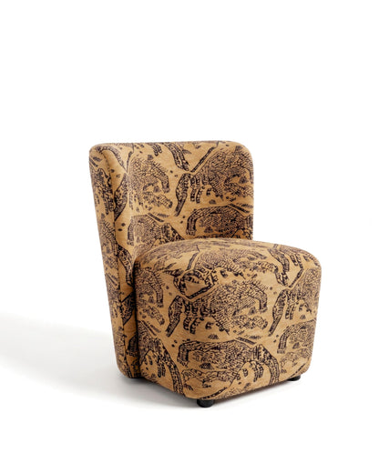 Mykonos Block Base Upholstered Dining Chair