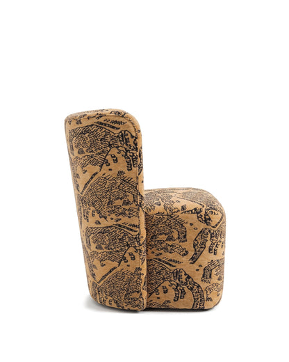 Mykonos Block Base Upholstered Dining Chair