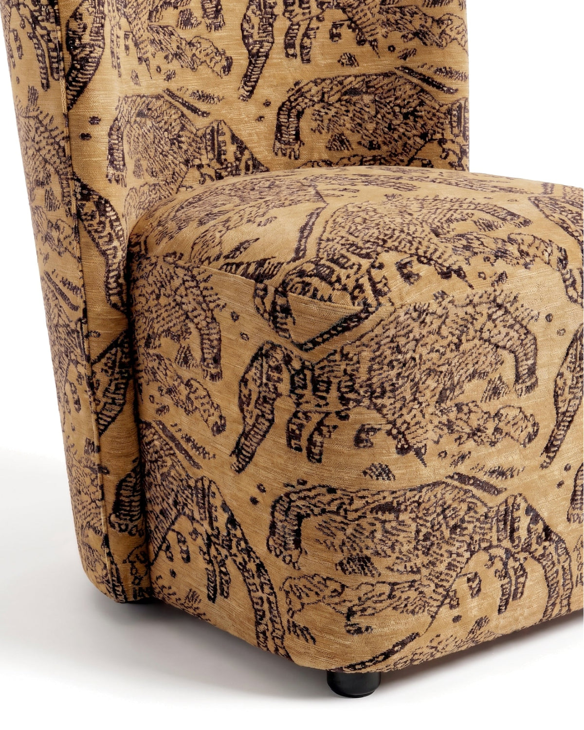 Mykonos Block Base Upholstered Dining Chair