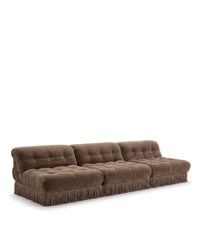 Elegant Noire Sectional Sofa