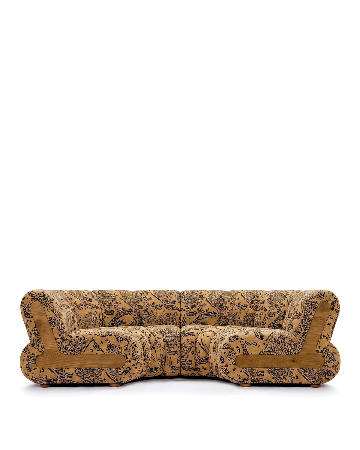 River Sectional, Crescent