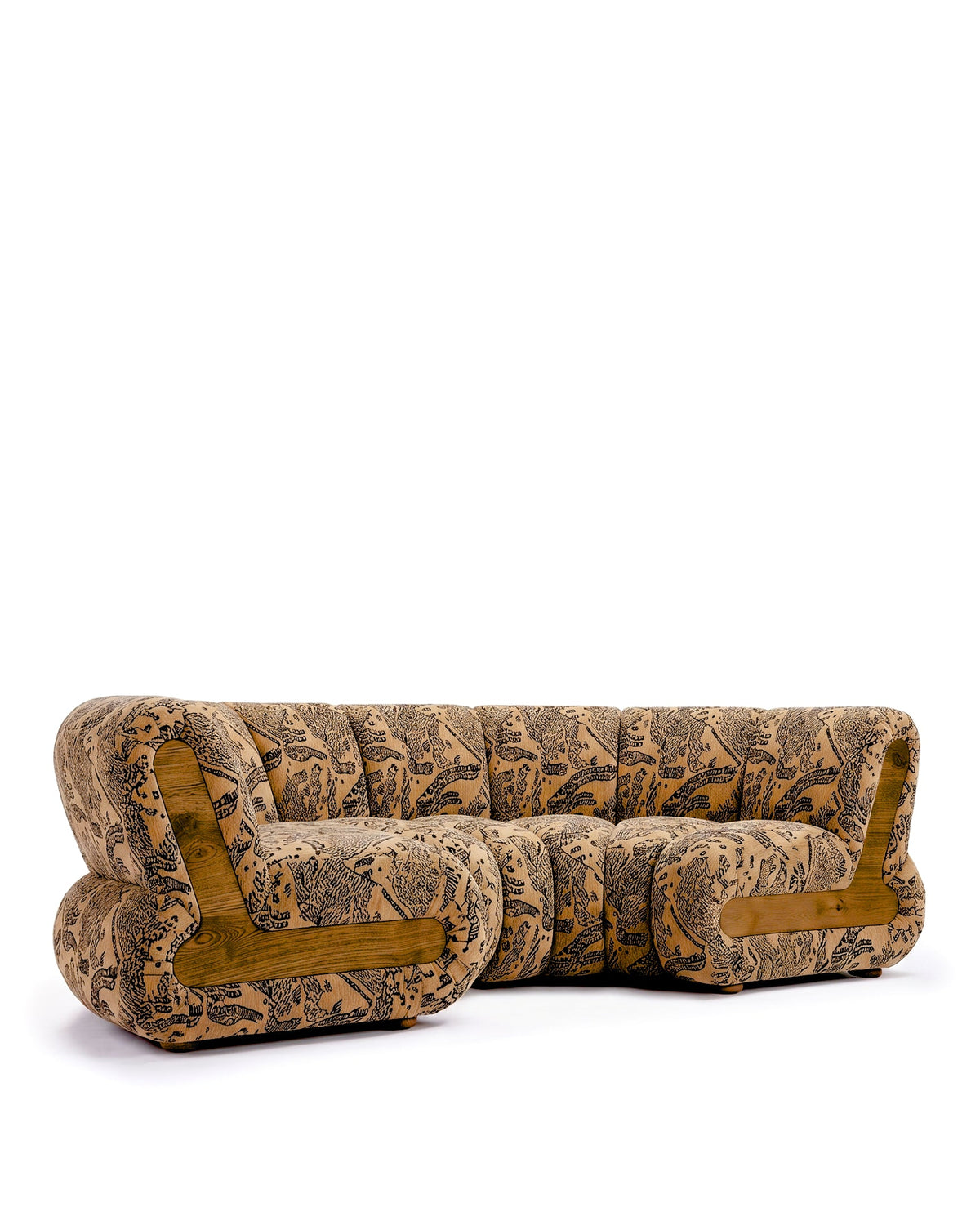 River Sectional, Crescent